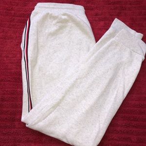 Striped White Tommy Hilfiger Joggers🏃‍♂️